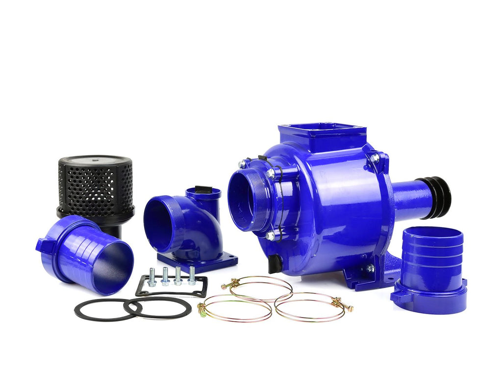 4" Water Pump Driven by a V-belt