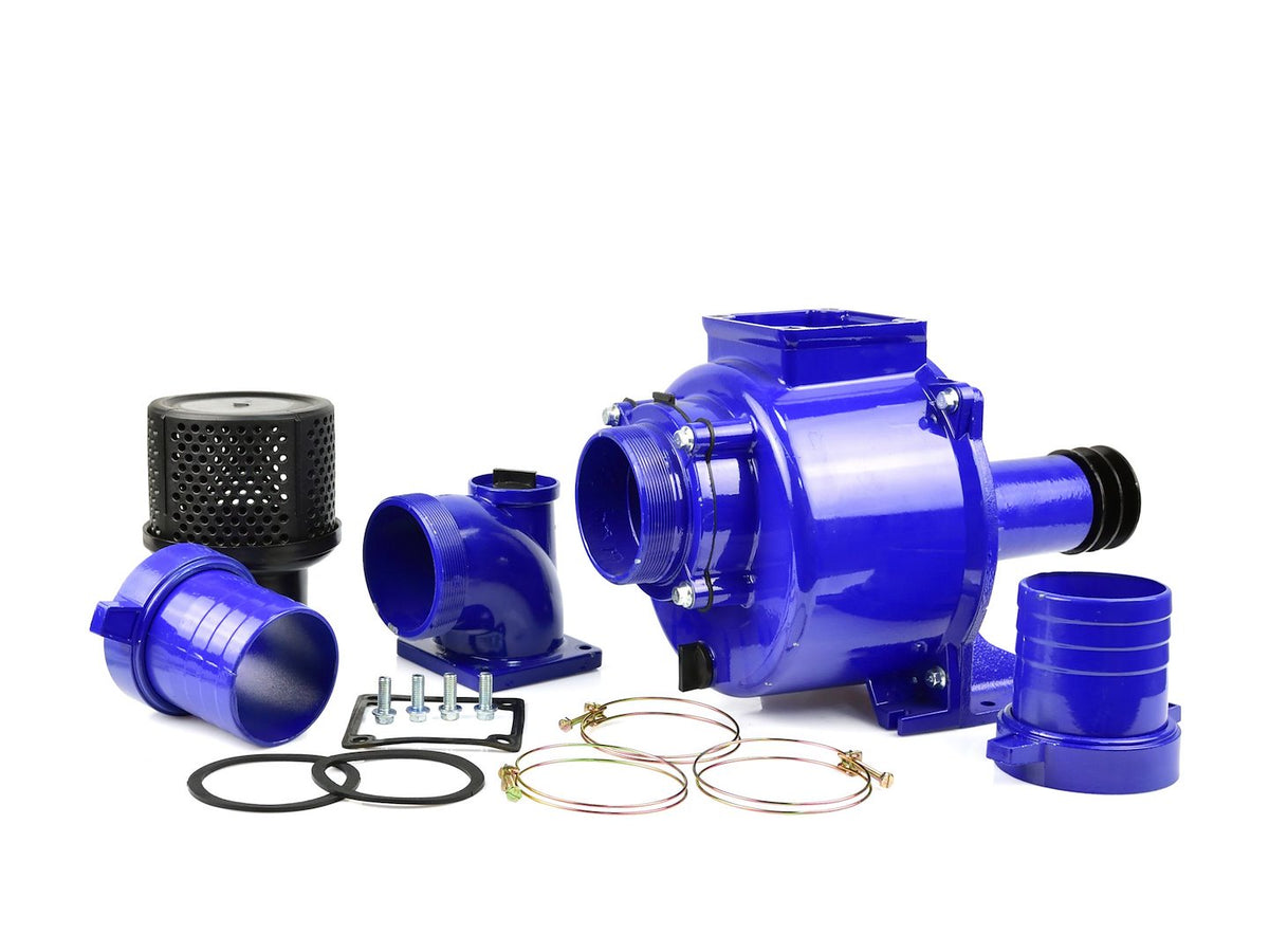 4" Water Pump Driven by a V-belt