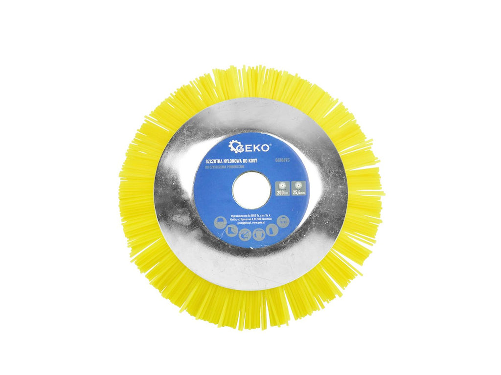 Nylon brush for brushcutter 200 x 25.4 mm