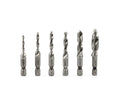HSS tapping drill bit set M3-M10, 6 pcs.