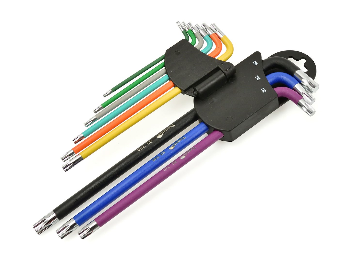 9-piece Long-Arm Torx Key Set, S2 Material