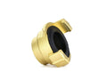 Brass connector compatible with GEKA connector – internal thread 3/4\"