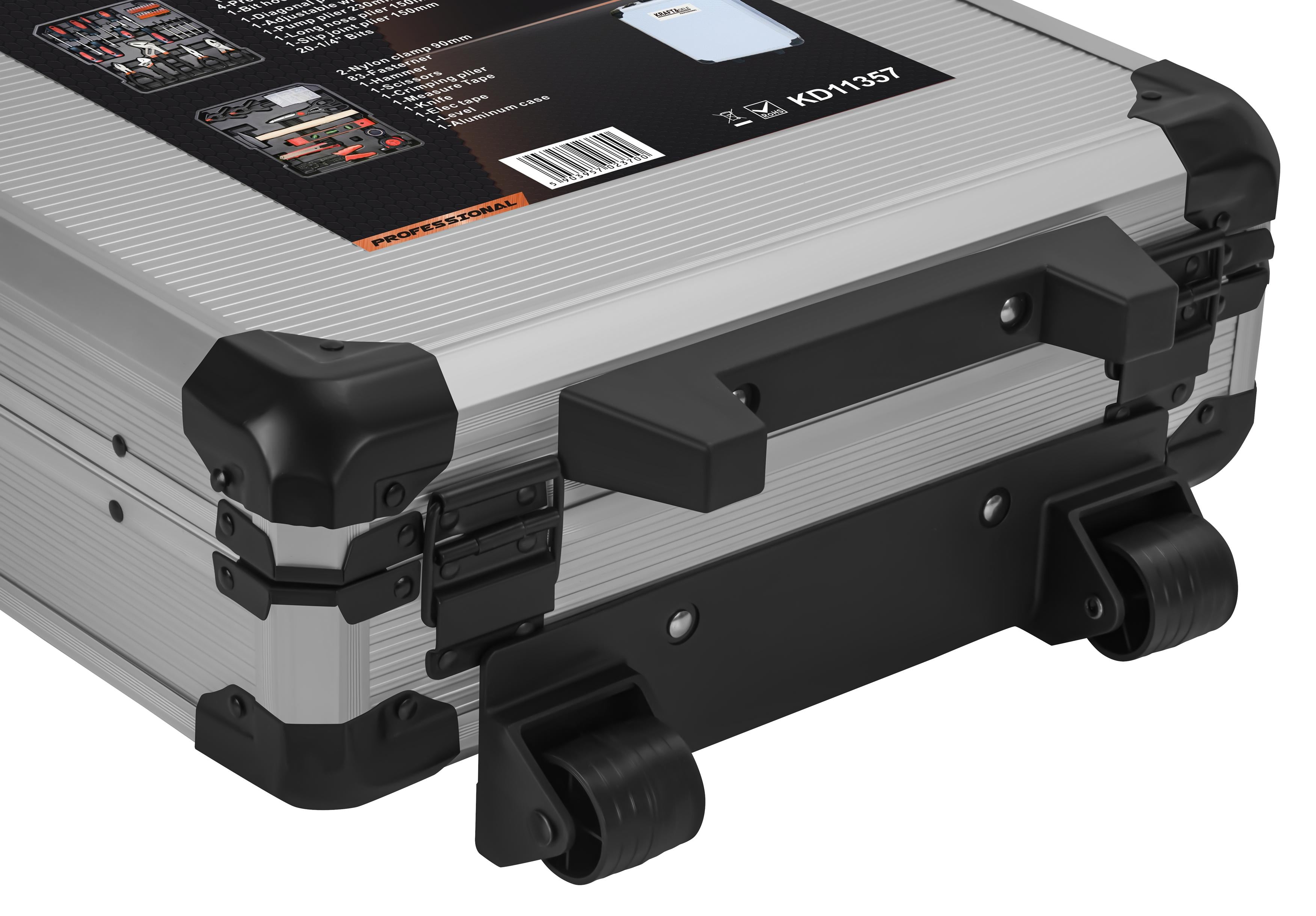 Tool set in a 187-piece case KD11357