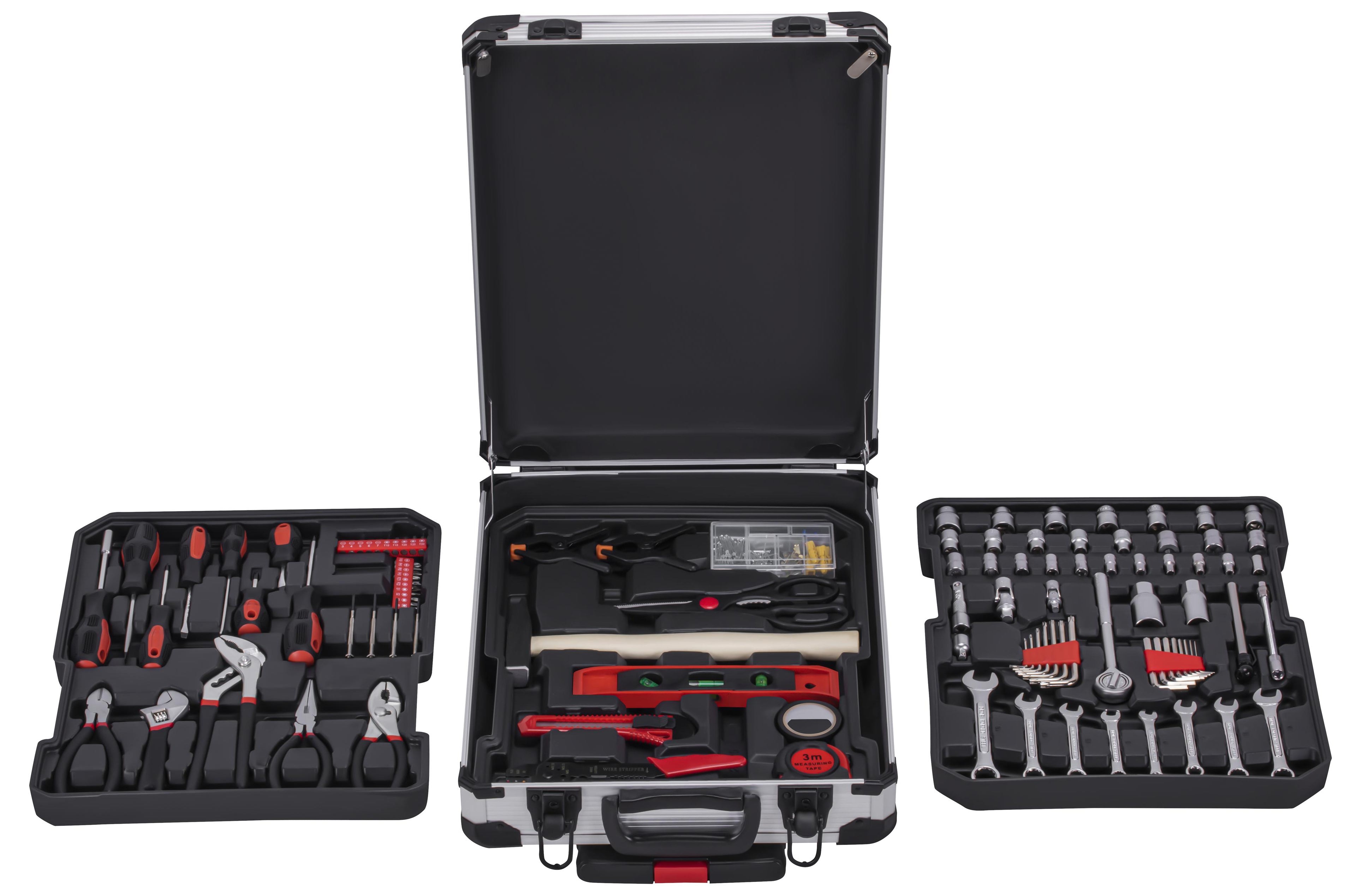Tool set in a 187-piece case KD11357