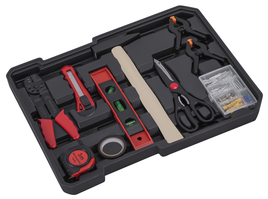 Tool set in a 187-piece case KD11357