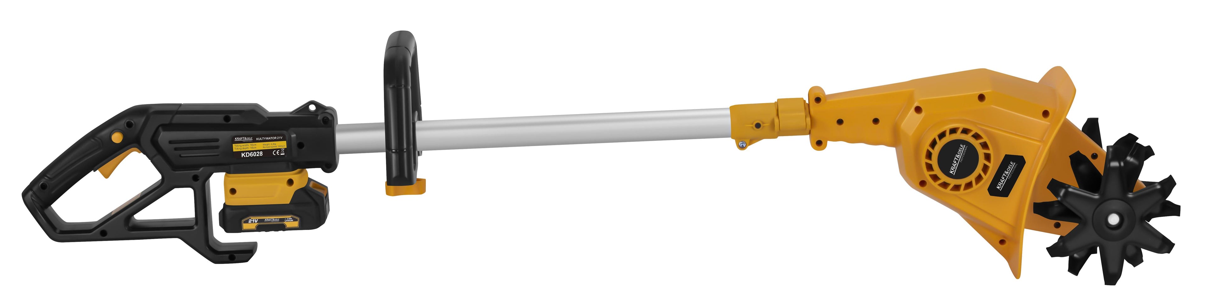 21V 3Ah Cordless Cultivator KD6028