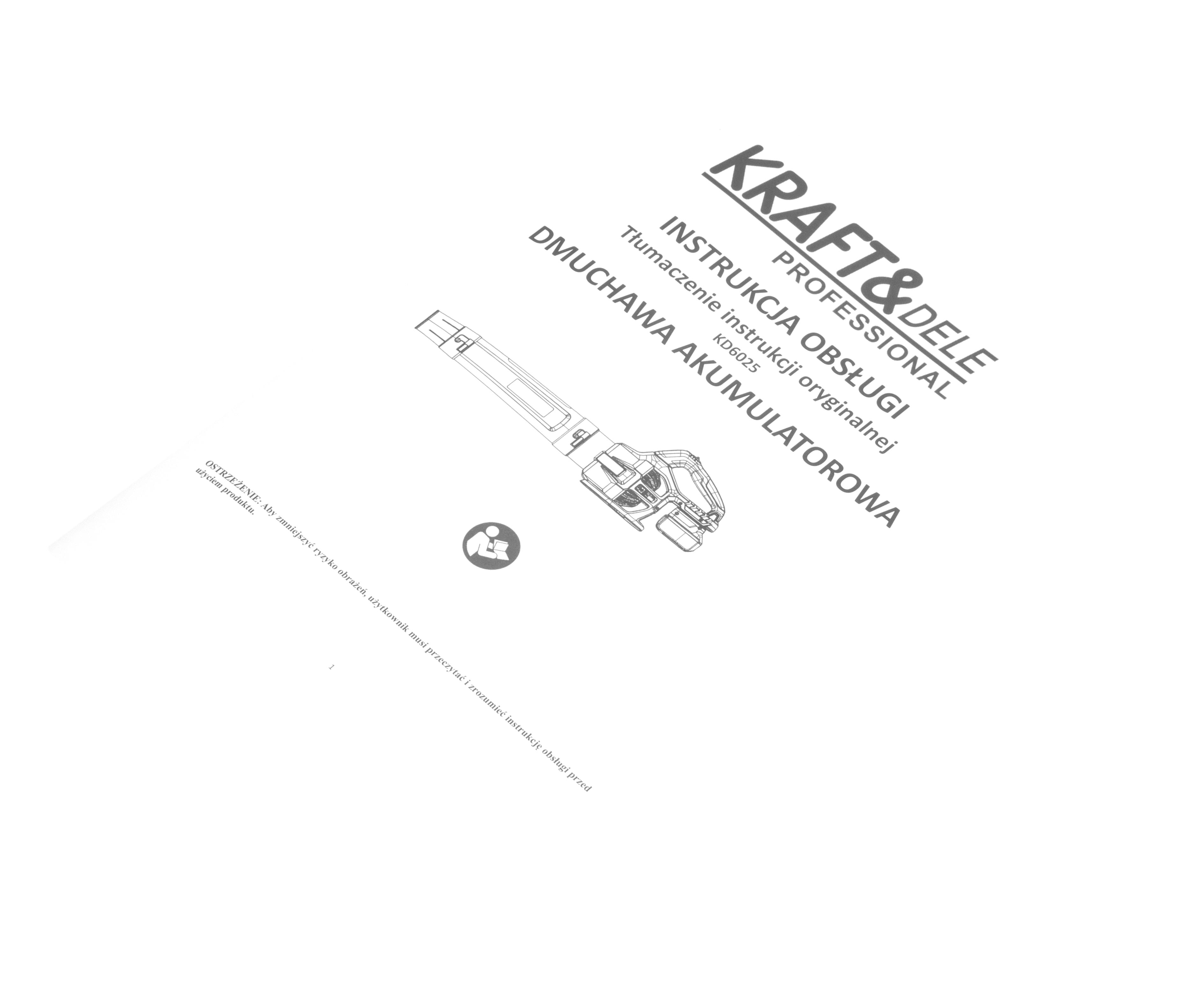 21V 3Ah Cordless Blower KD6025