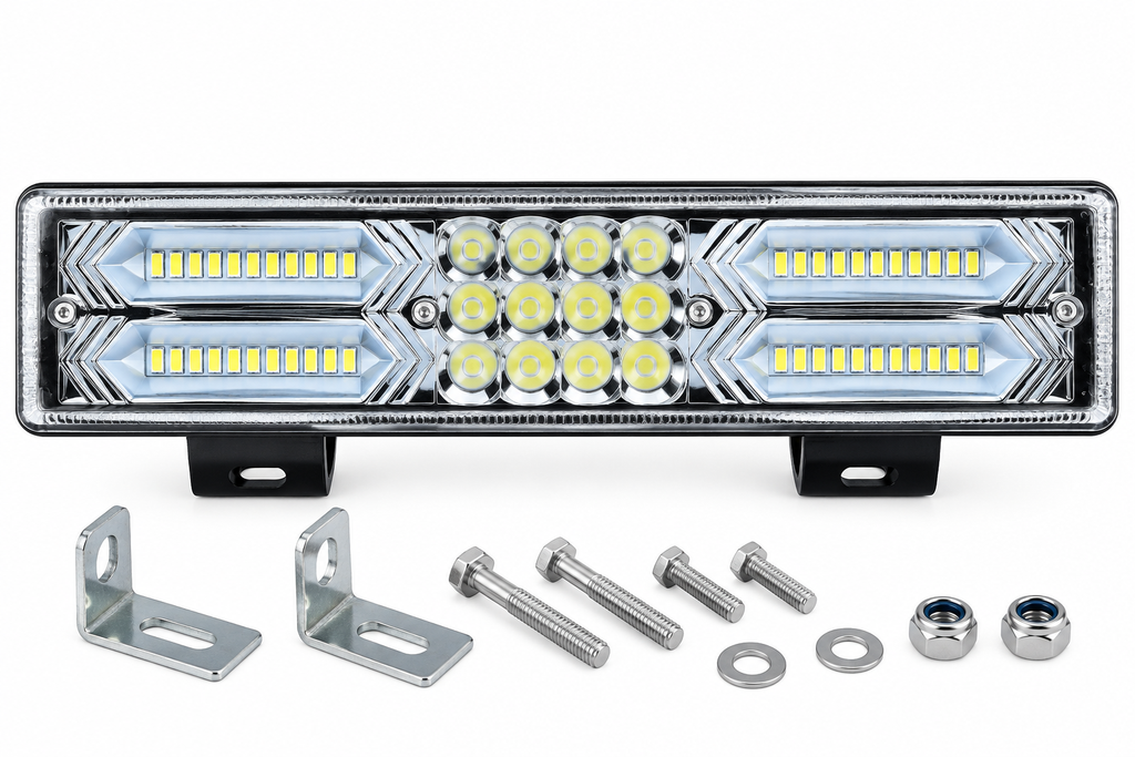 360W LED Work Light Bar 12–80V – Heavy Duty Auxiliary Light for Truck Tractor 4x4