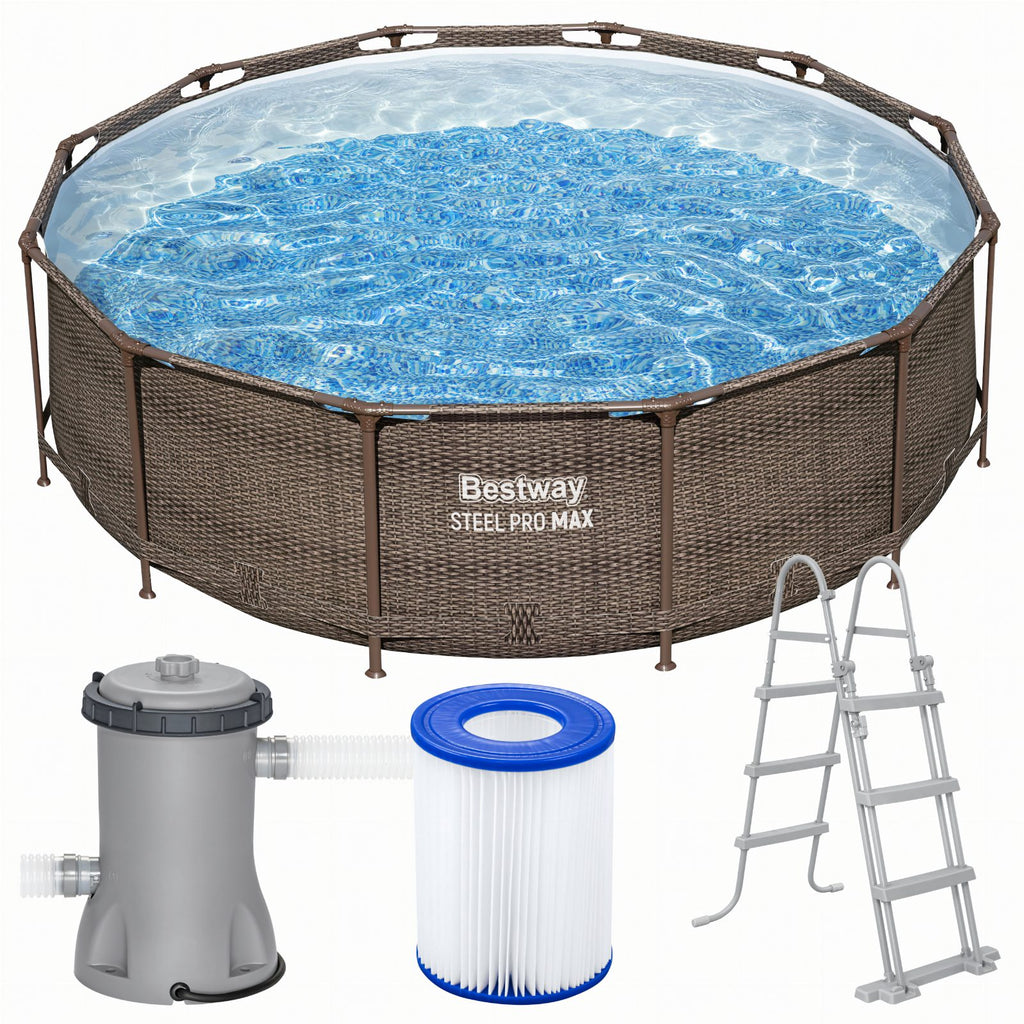 Bestway Steel Pro Max ümmargune karkassbassein 366 × 100 cm 56709