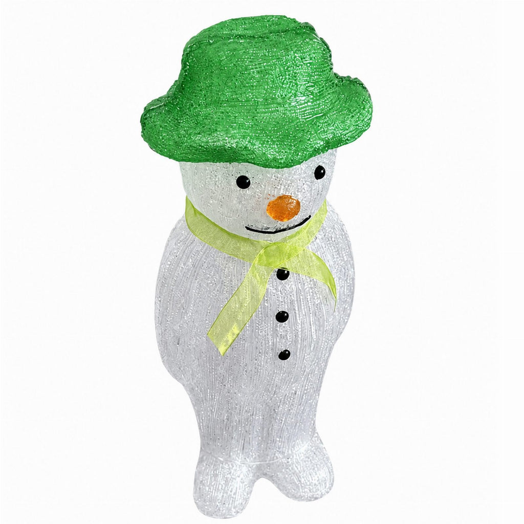 57 cm LED-valgustusega akrüülist lumememmefiguur õue RC-K-2763