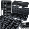 BLACK 35-osaline 1/2″ kuuskant-löökpadrunite komplekt 8–32 mm CrMo kohvris 13311