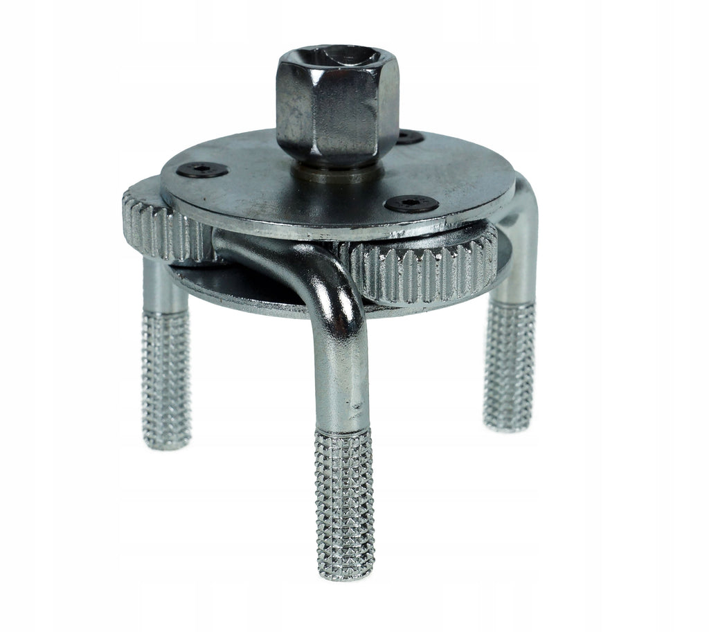 3-Arm Spider Black Oil Filter Wrench