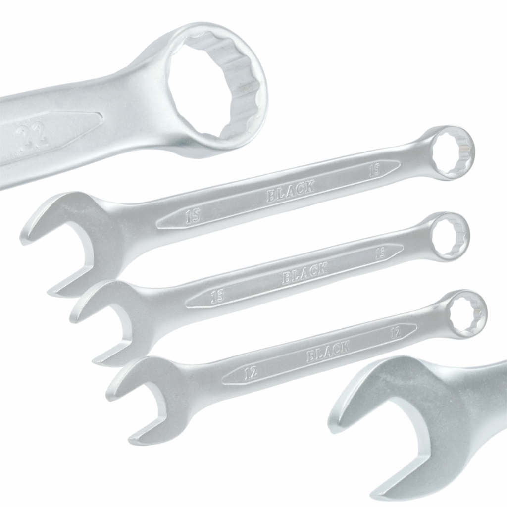 12 tk avatud ja silmusvõtmete komplekt 6-22mm CR