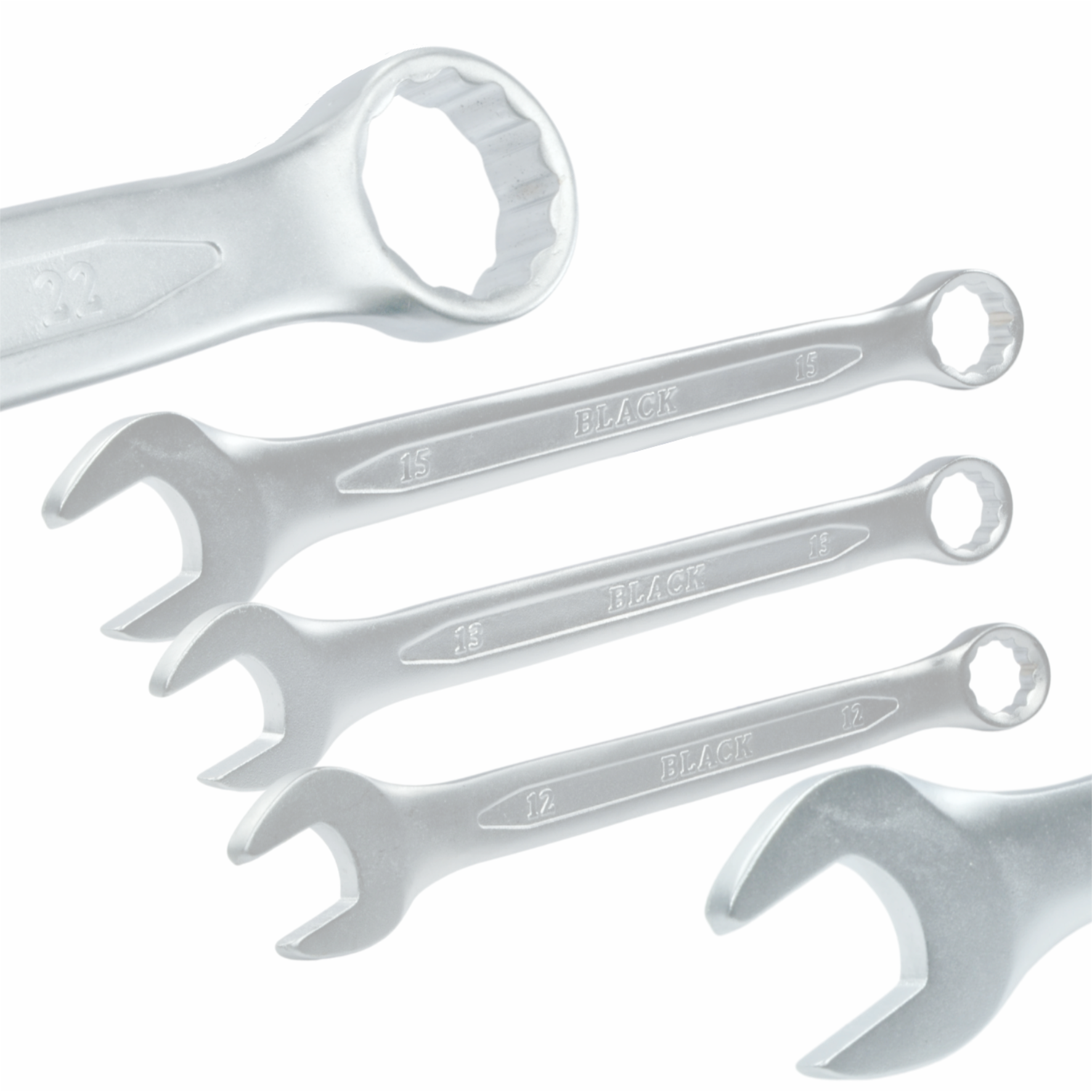 12 tk avatud ja silmusvõtmete komplekt 6-22mm CR