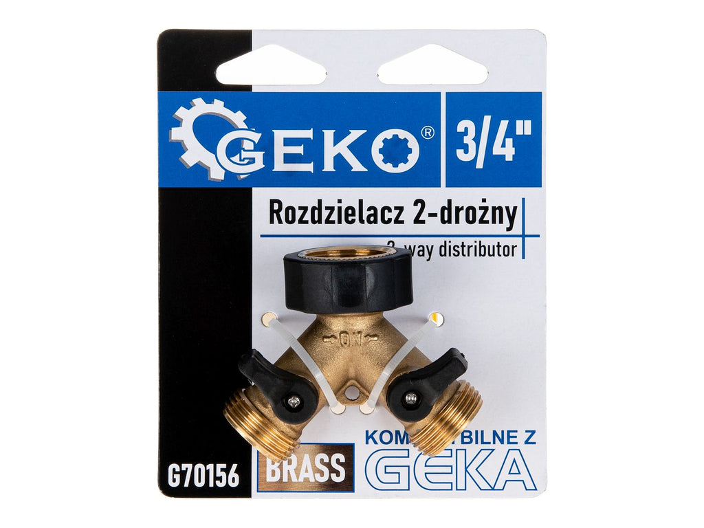2-Way Distributor 3/4" with Independent Valves 3/4"