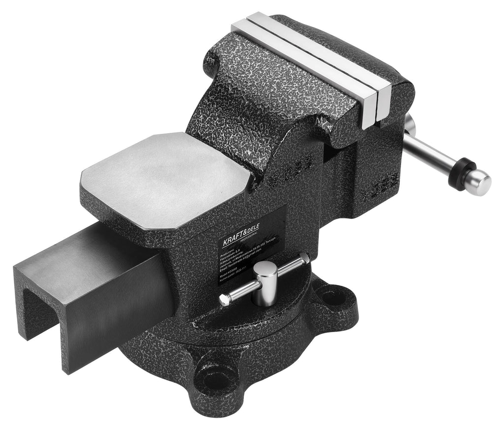 Rotating vise with anvil 100mm KD3680