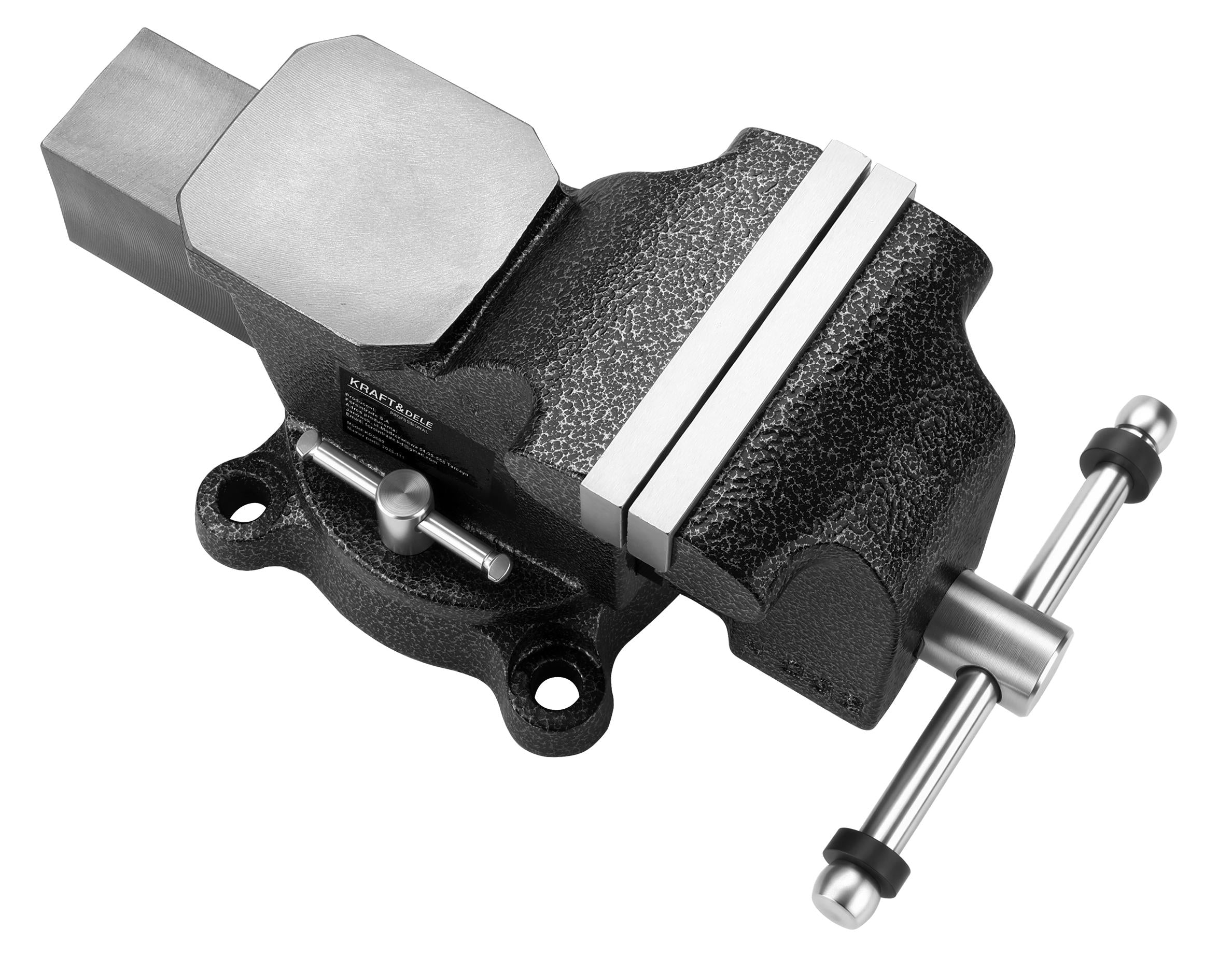 Rotating vise with anvil 100mm KD3680