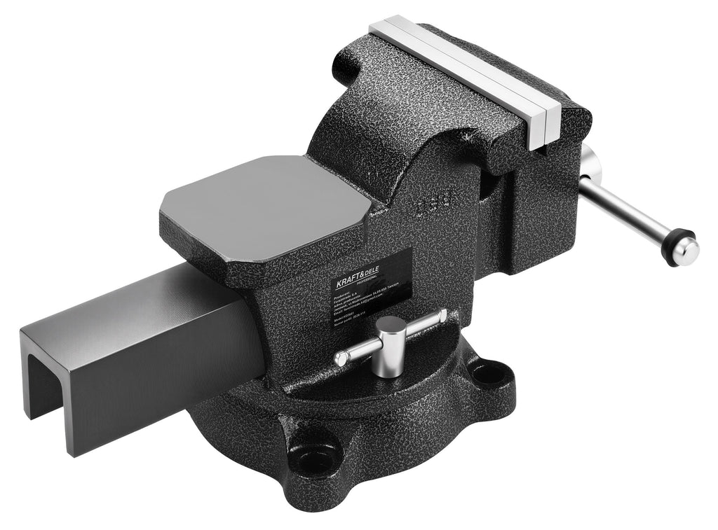 Rotating vise with anvil 125mm KD3681