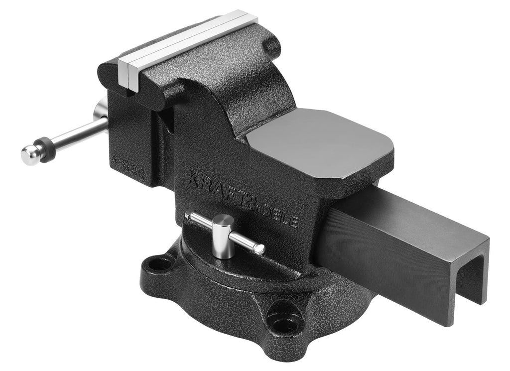 Rotating vise with anvil 125mm KD3681