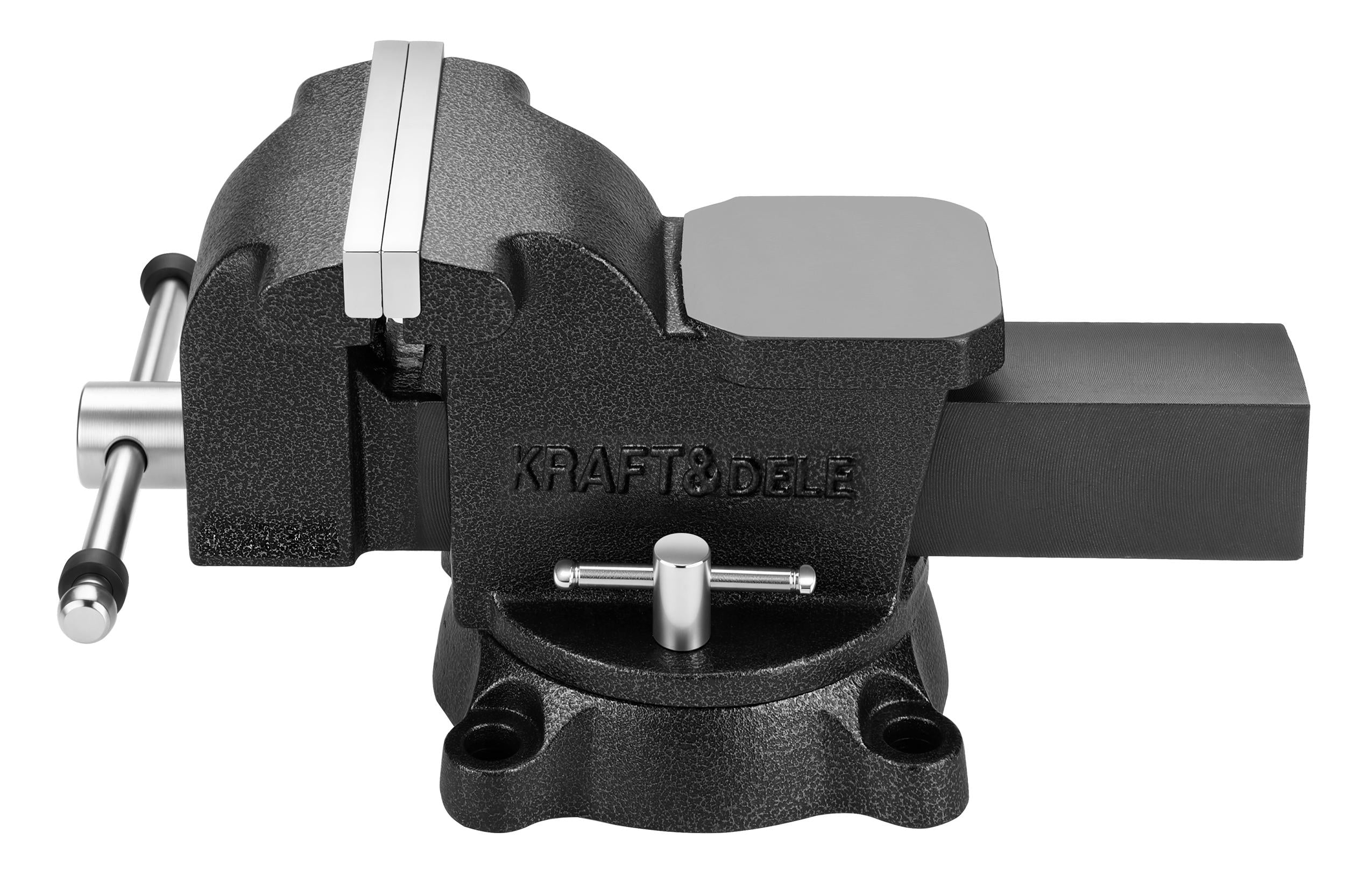 Rotating vise with anvil 125mm KD3681