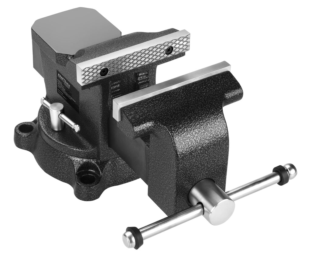 Rotating vise with anvil 125mm KD3681