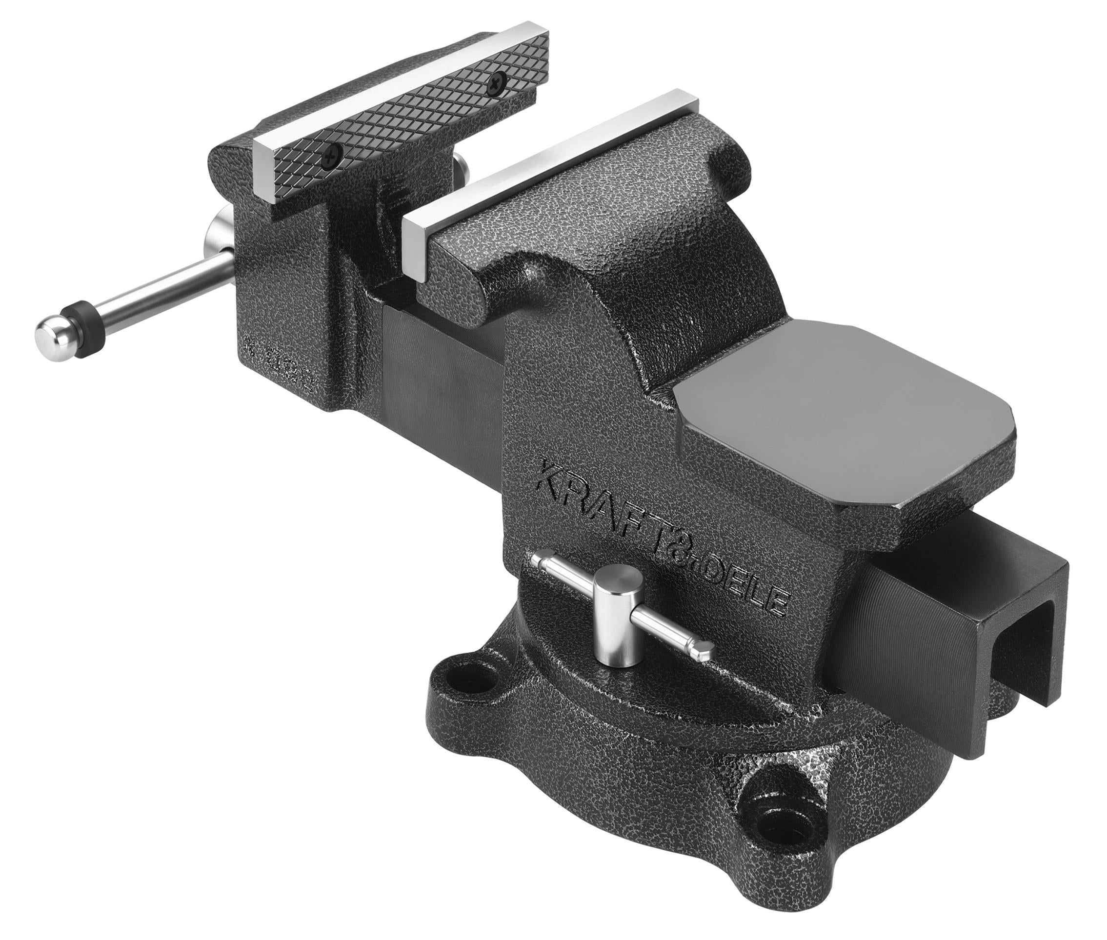 Rotating vise with anvil 125mm KD3681