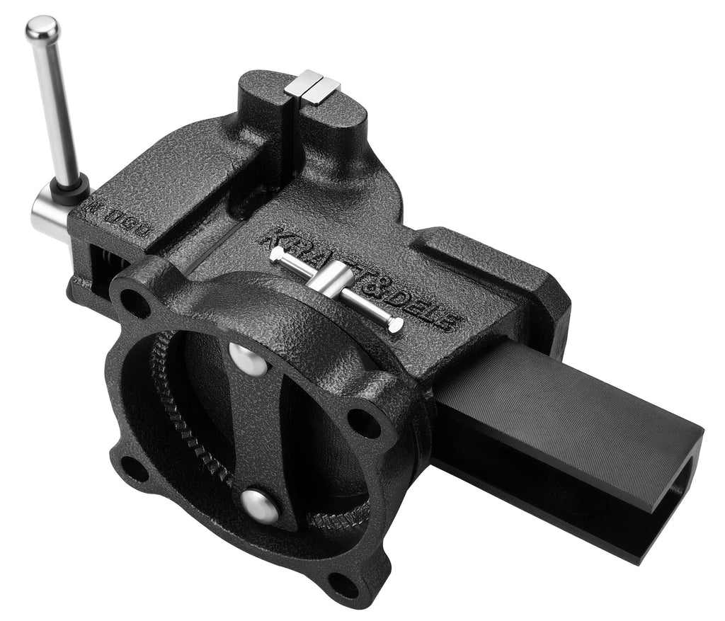 Rotating vise with anvil 125mm KD3681