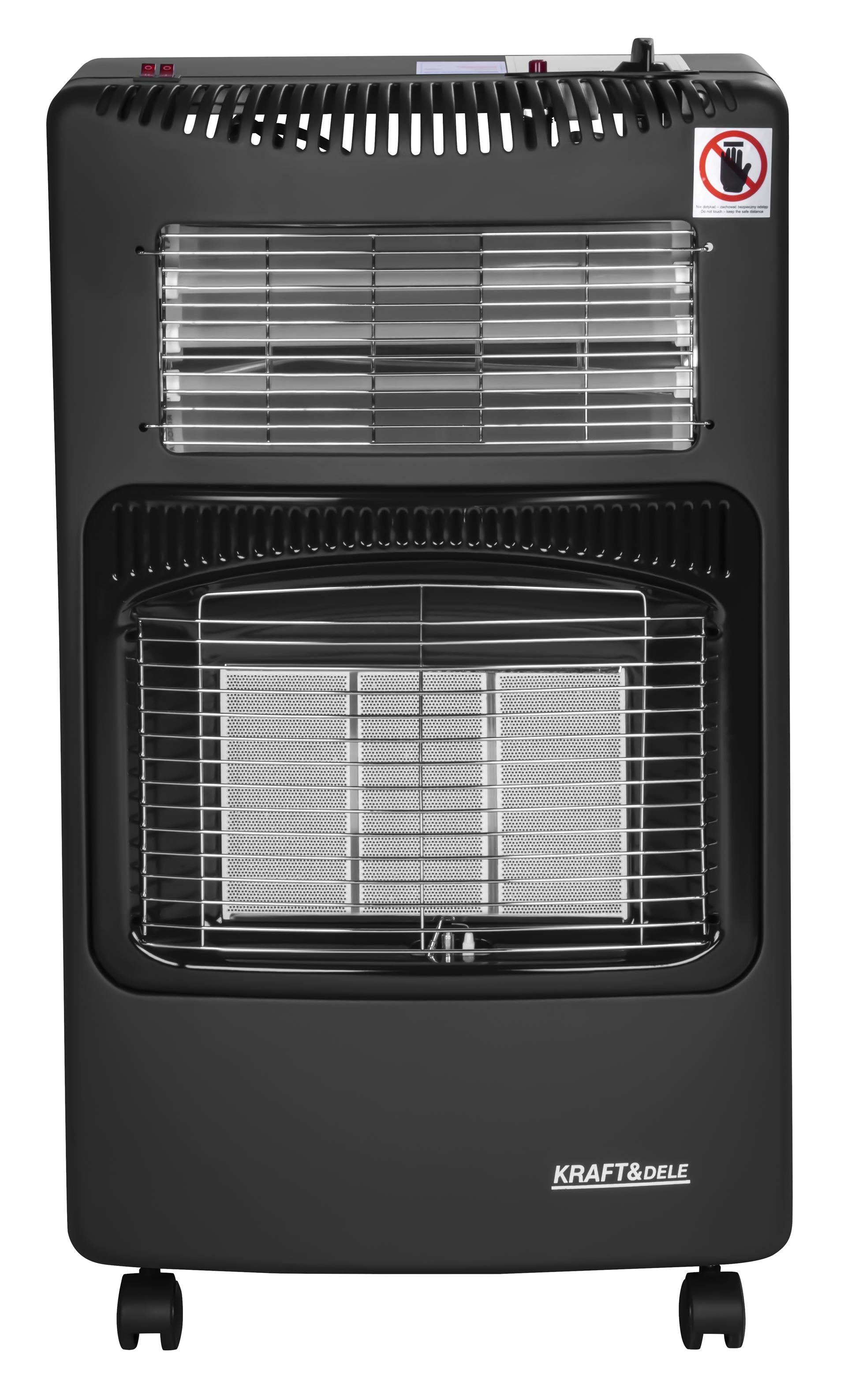 Gas heater 1500/2750/4200W and electric 1200W 2in1 KD6531
