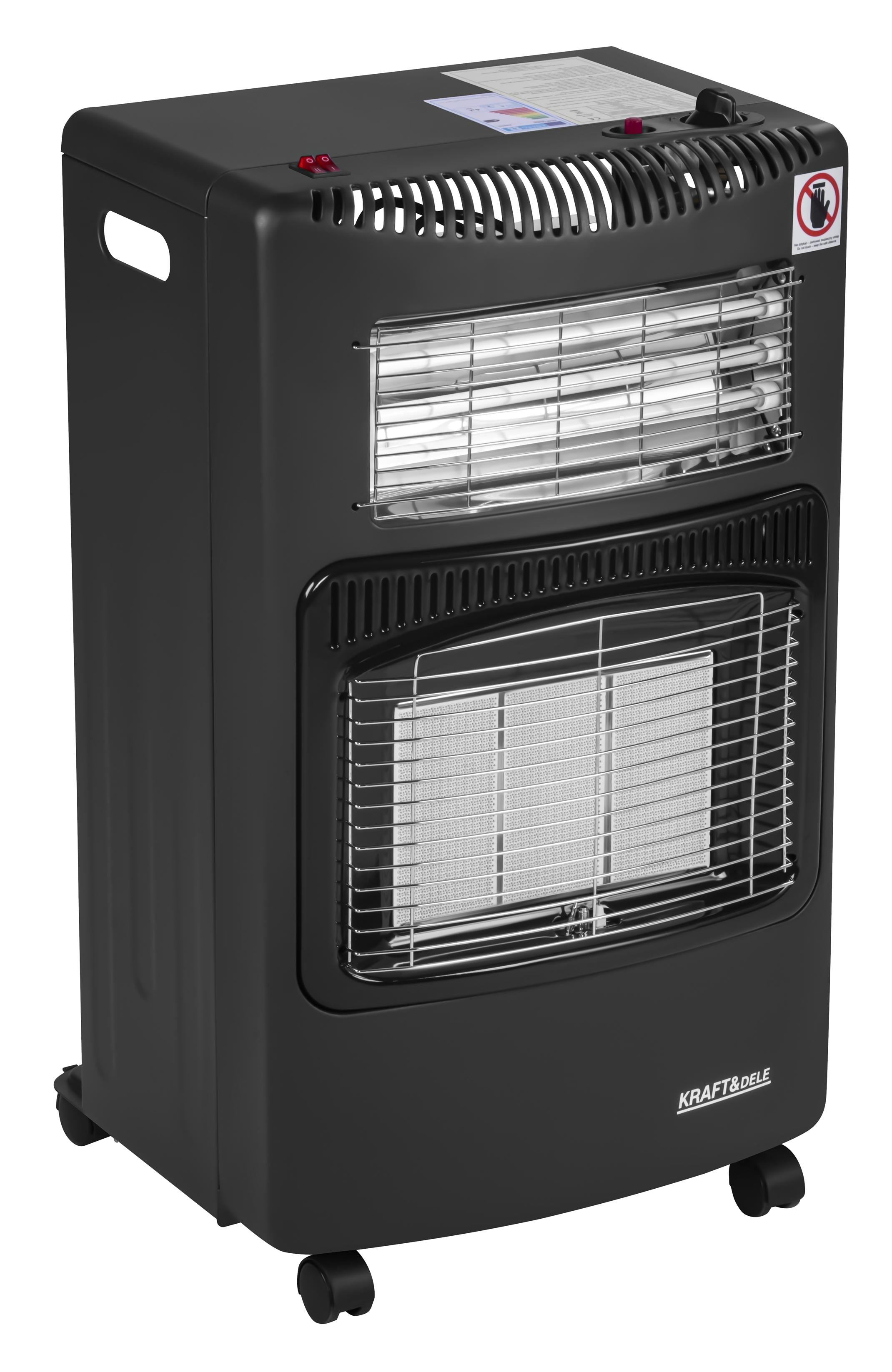 Gas heater 1500/2750/4200W and electric 1200W 2in1 KD6531