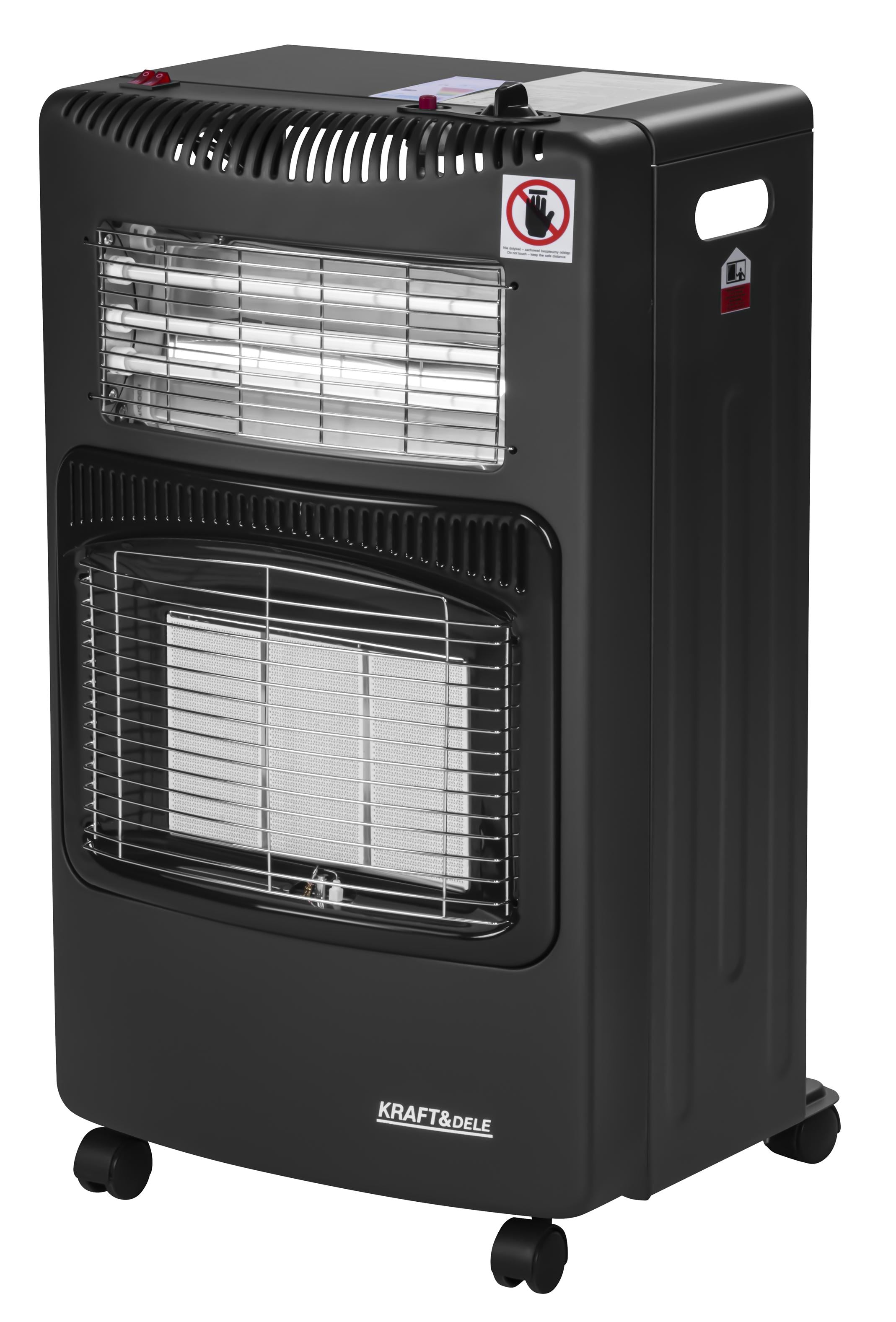 Gas heater 1500/2750/4200W and electric 1200W 2in1 KD6531