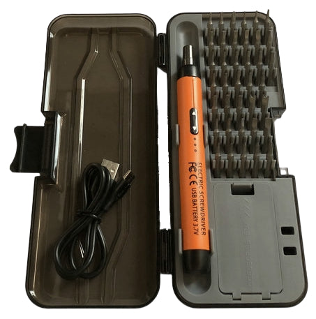Precision cordless screwdriver 1000mAh 38 bits KD12701