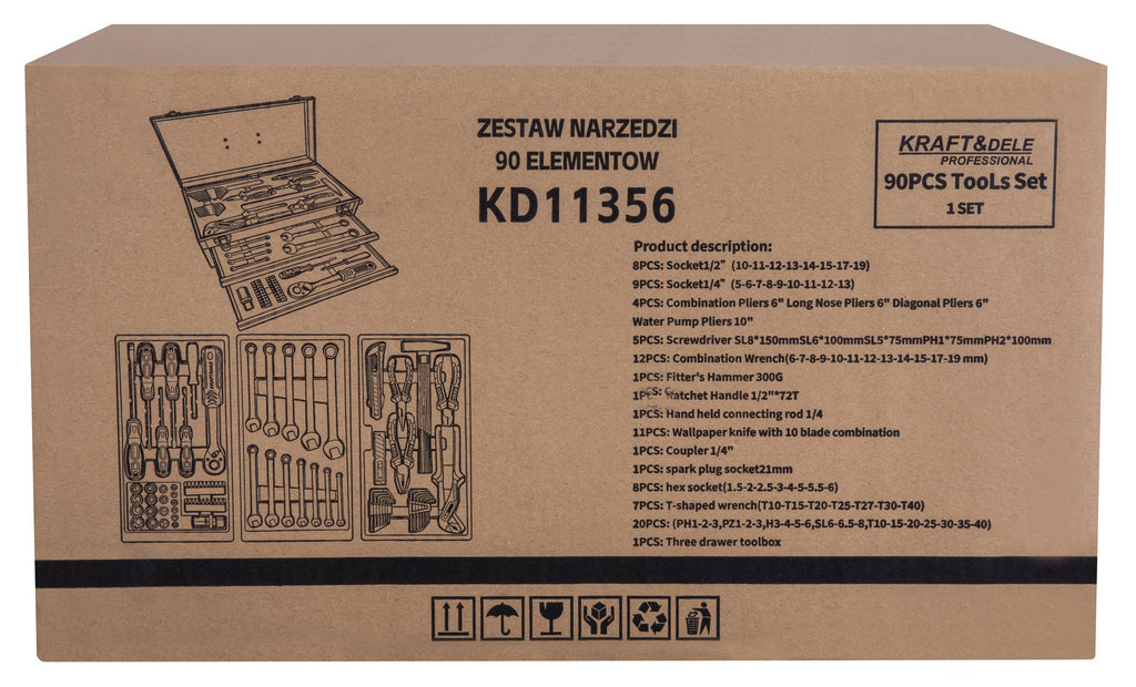 90pc Tool Set KD11356