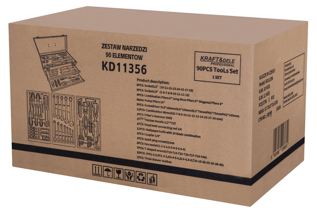 90pc Tool Set KD11356