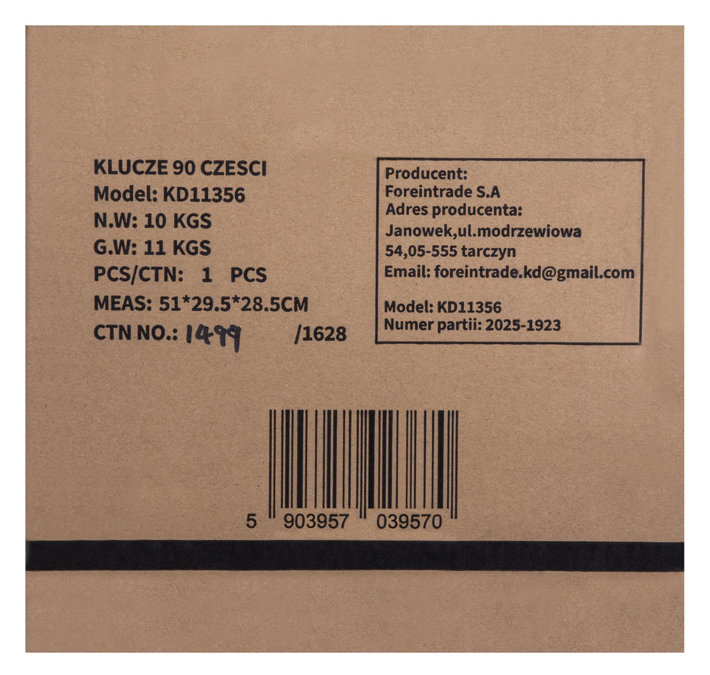 90pc Tool Set KD11356