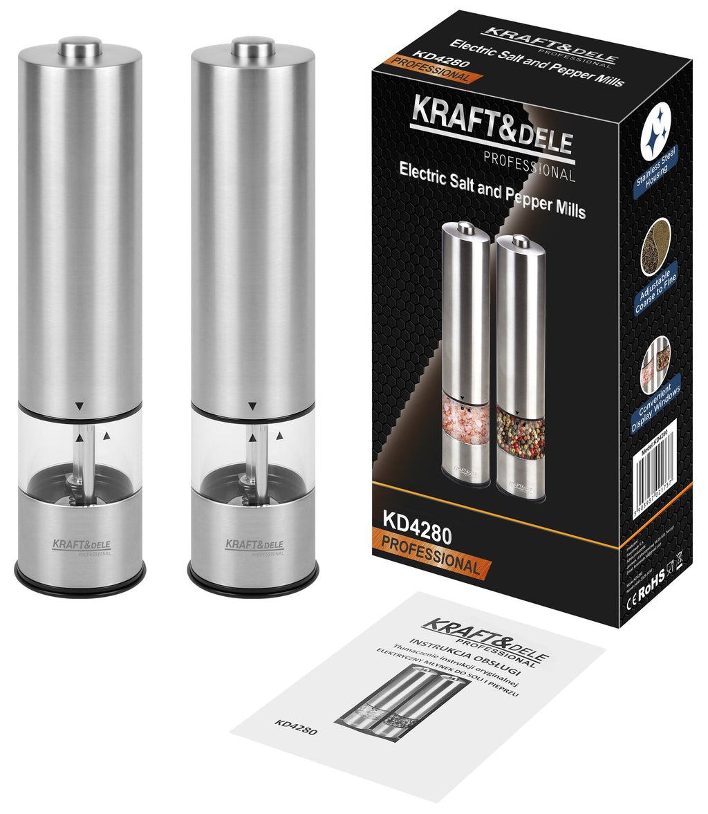 Electric pepper and salt grinder KD4280