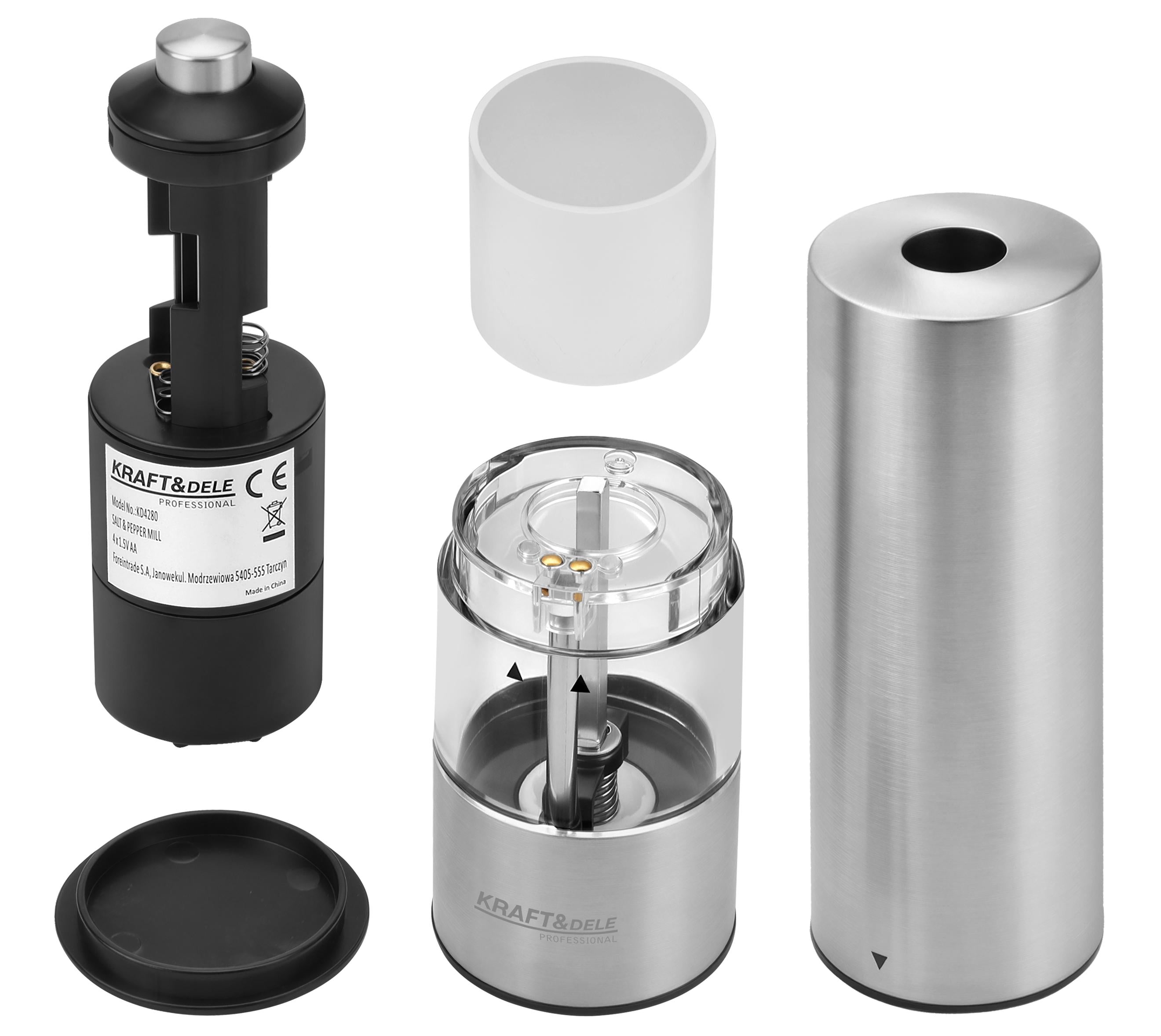 Electric pepper and salt grinder KD4280