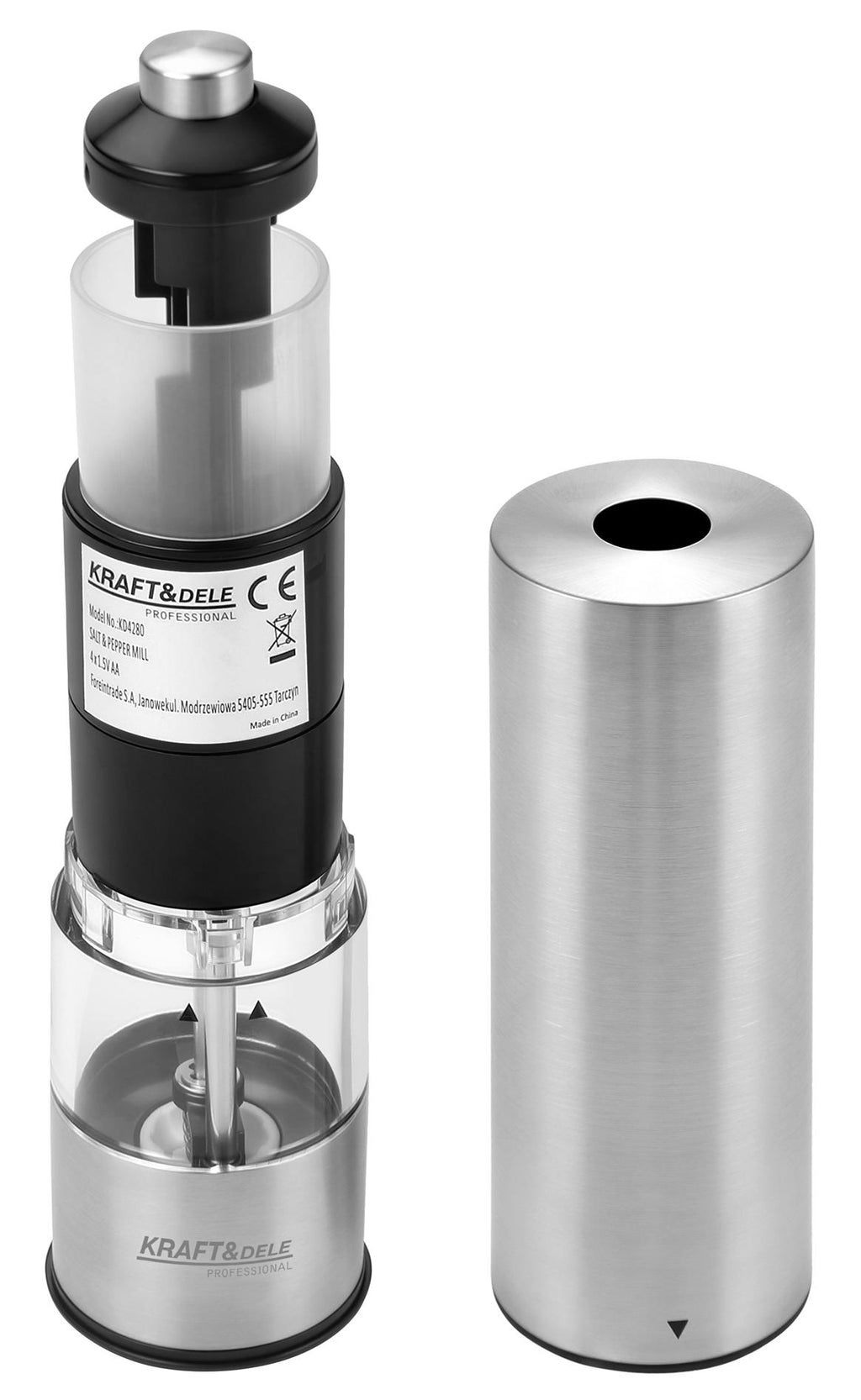 Electric pepper and salt grinder KD4280