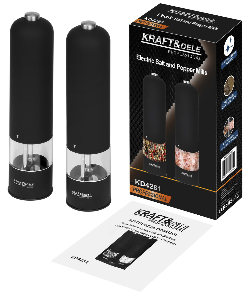 Electric pepper and salt grinder KD4281