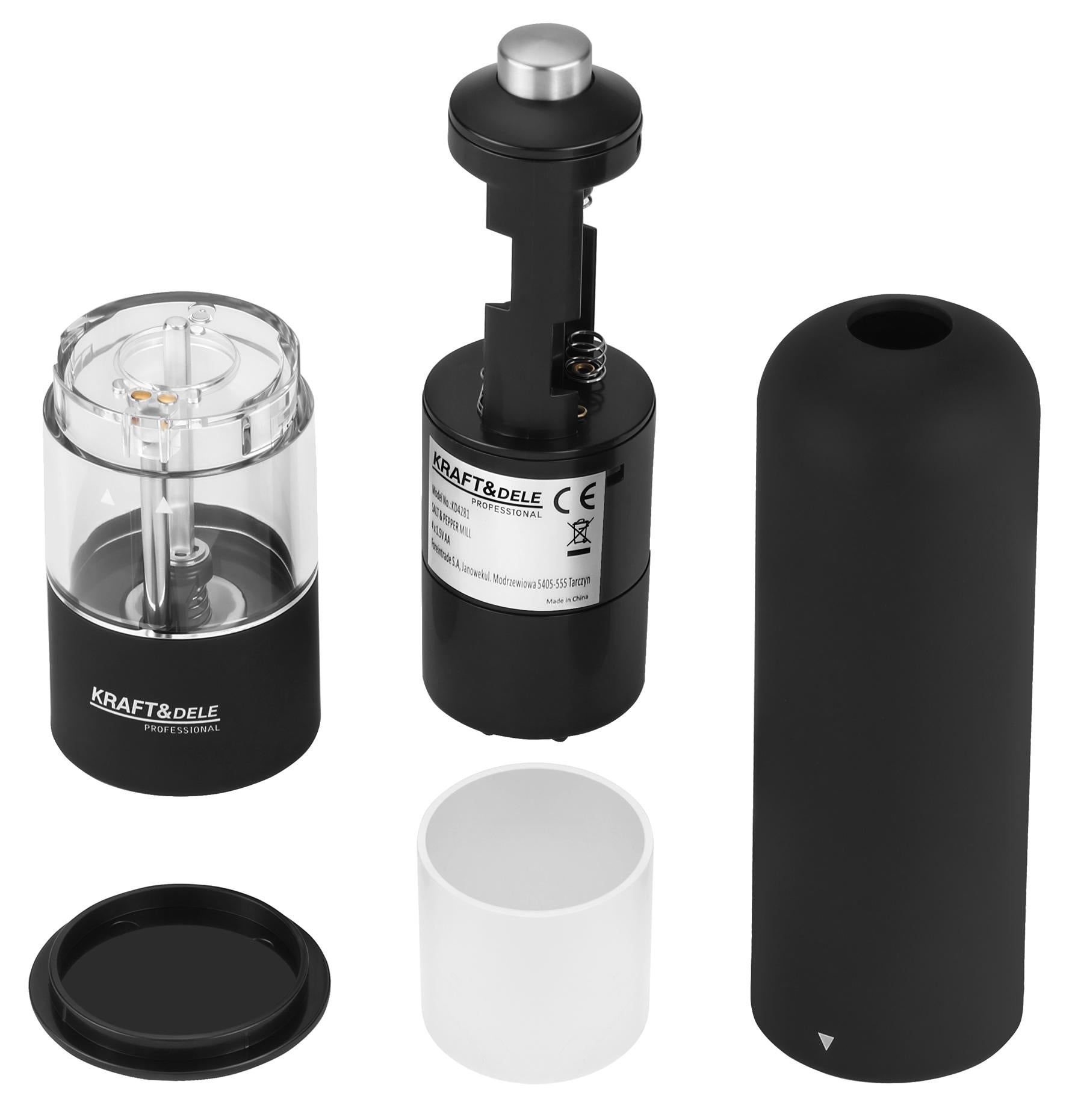 Electric pepper and salt grinder KD4281
