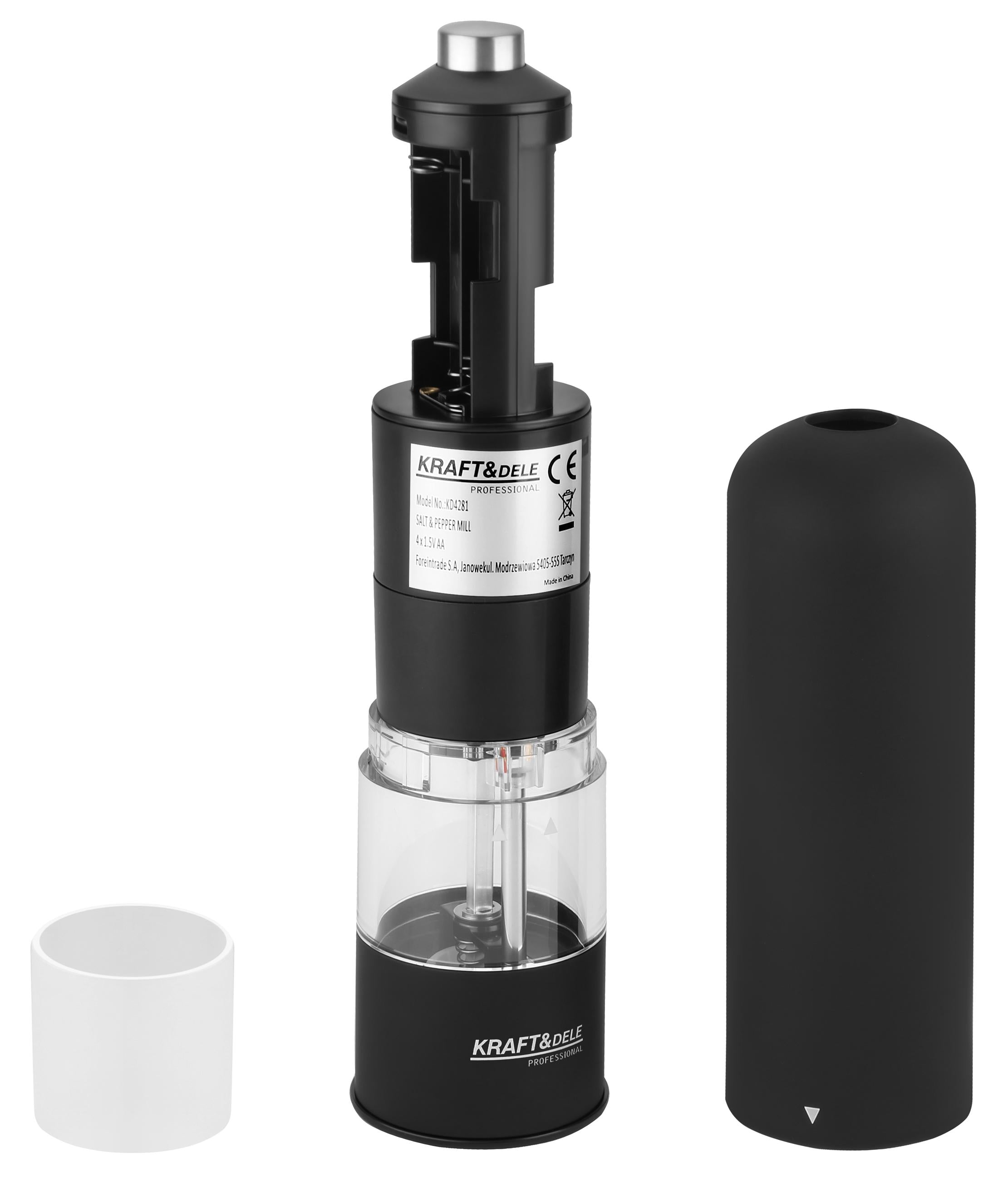 Electric pepper and salt grinder KD4281