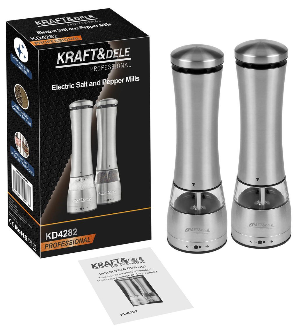 Electric pepper and salt grinder KD4282