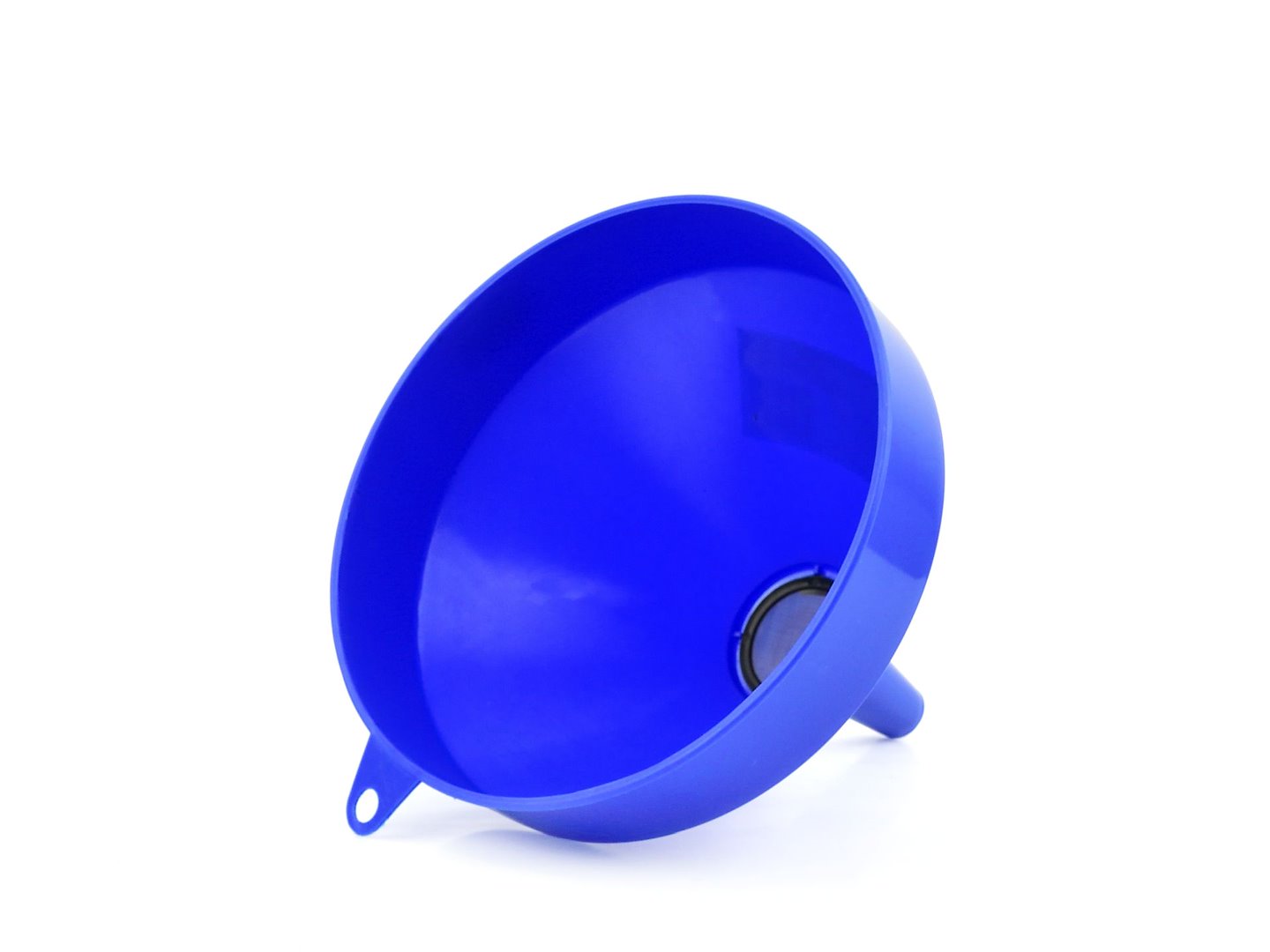 Oil funnel with strainer, 24 cm