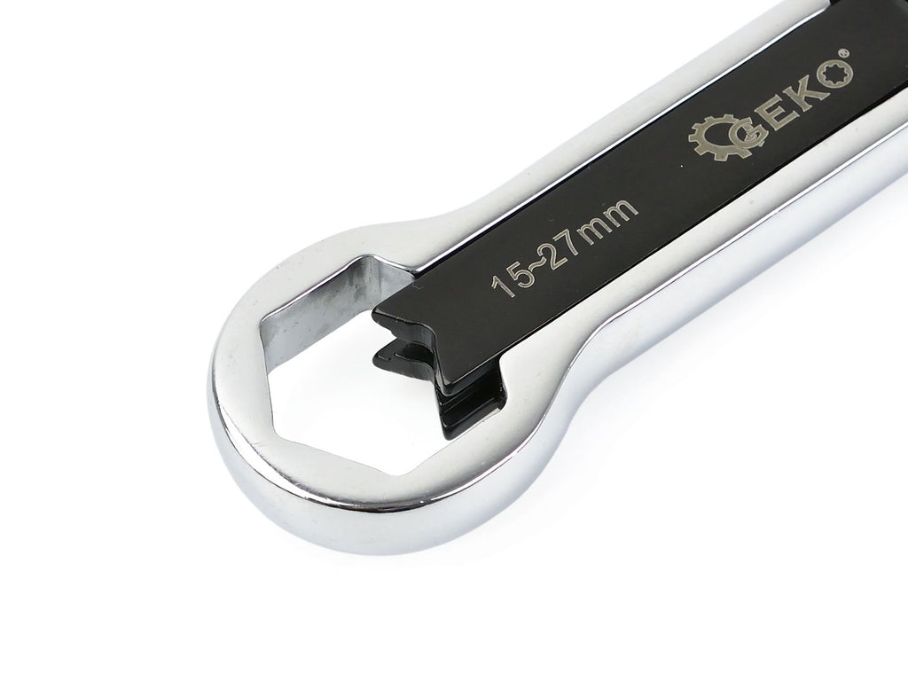 Universal double-sided wrench 5-27 mm / 5-15 mm CrV