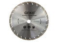 Laser-welded Segmented Turbo Rim Diamond Blade 350 mm x 32 mm LASER-grey
