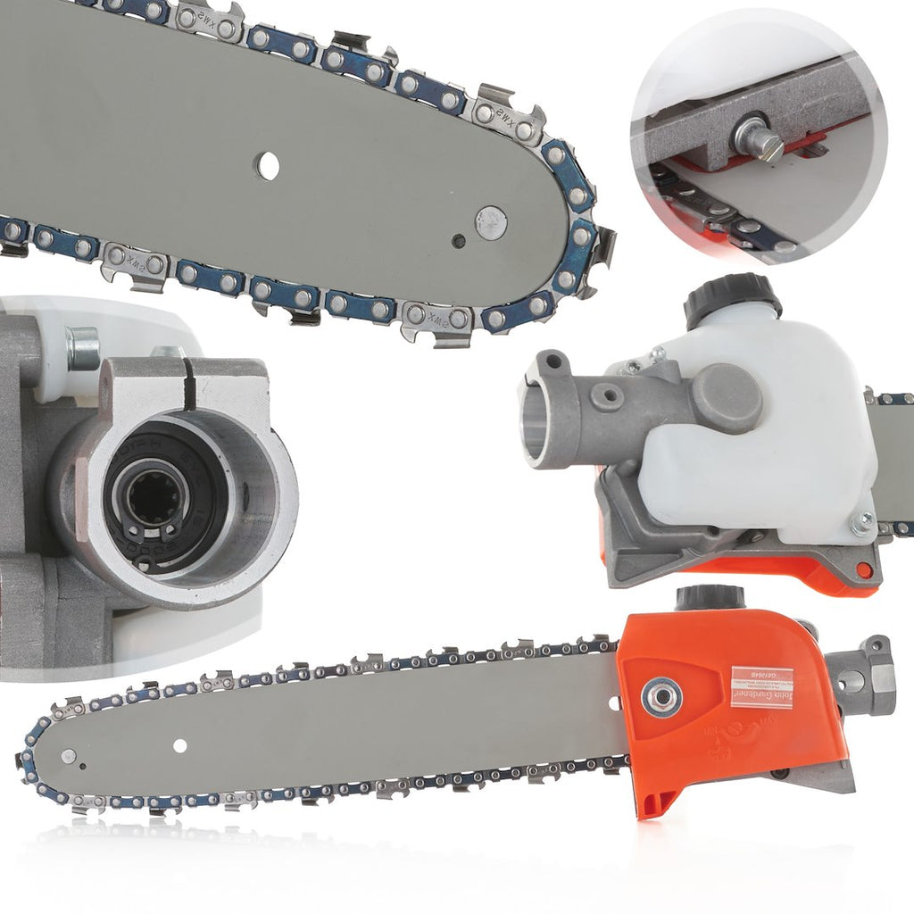 Chainsaw adapter for brush cutter 28 mm, 9 teeth