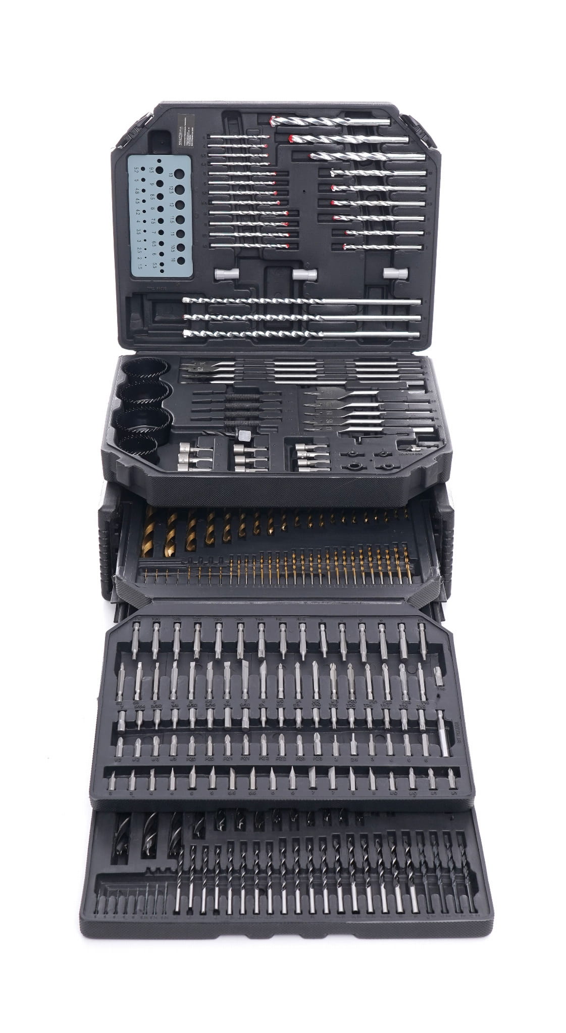 Drills, hole saws, chisels, bits - 300-piece set KD998