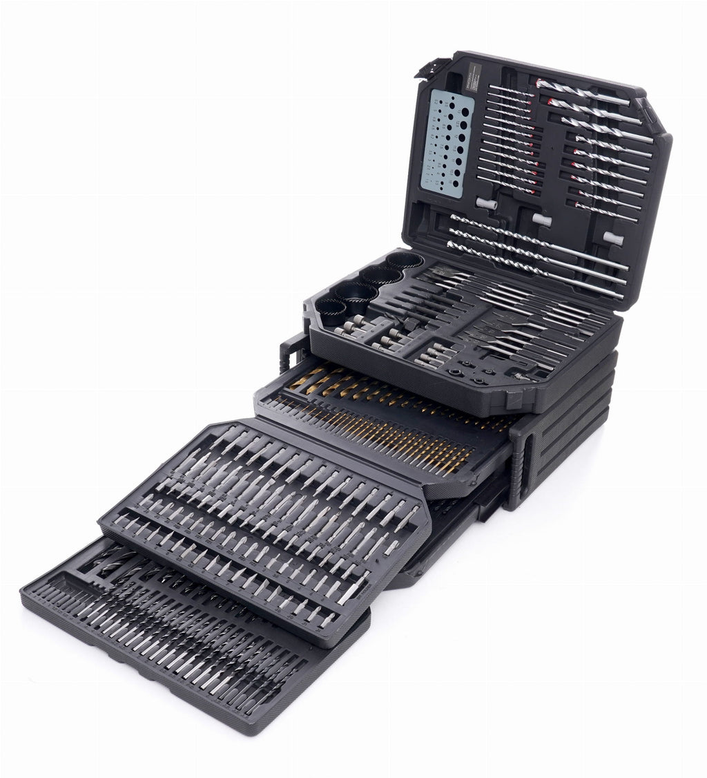 Drills, hole saws, chisels, bits - 300-piece set KD998