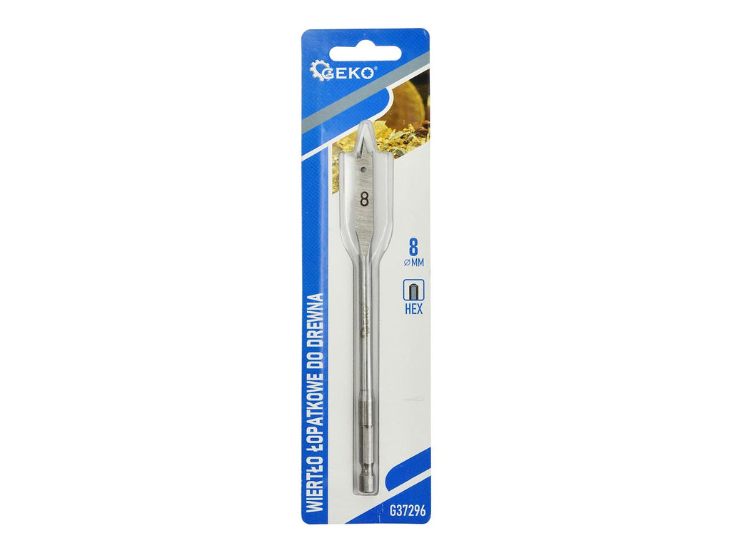 Spade drill bit for wood 8 x 152 mm HEX