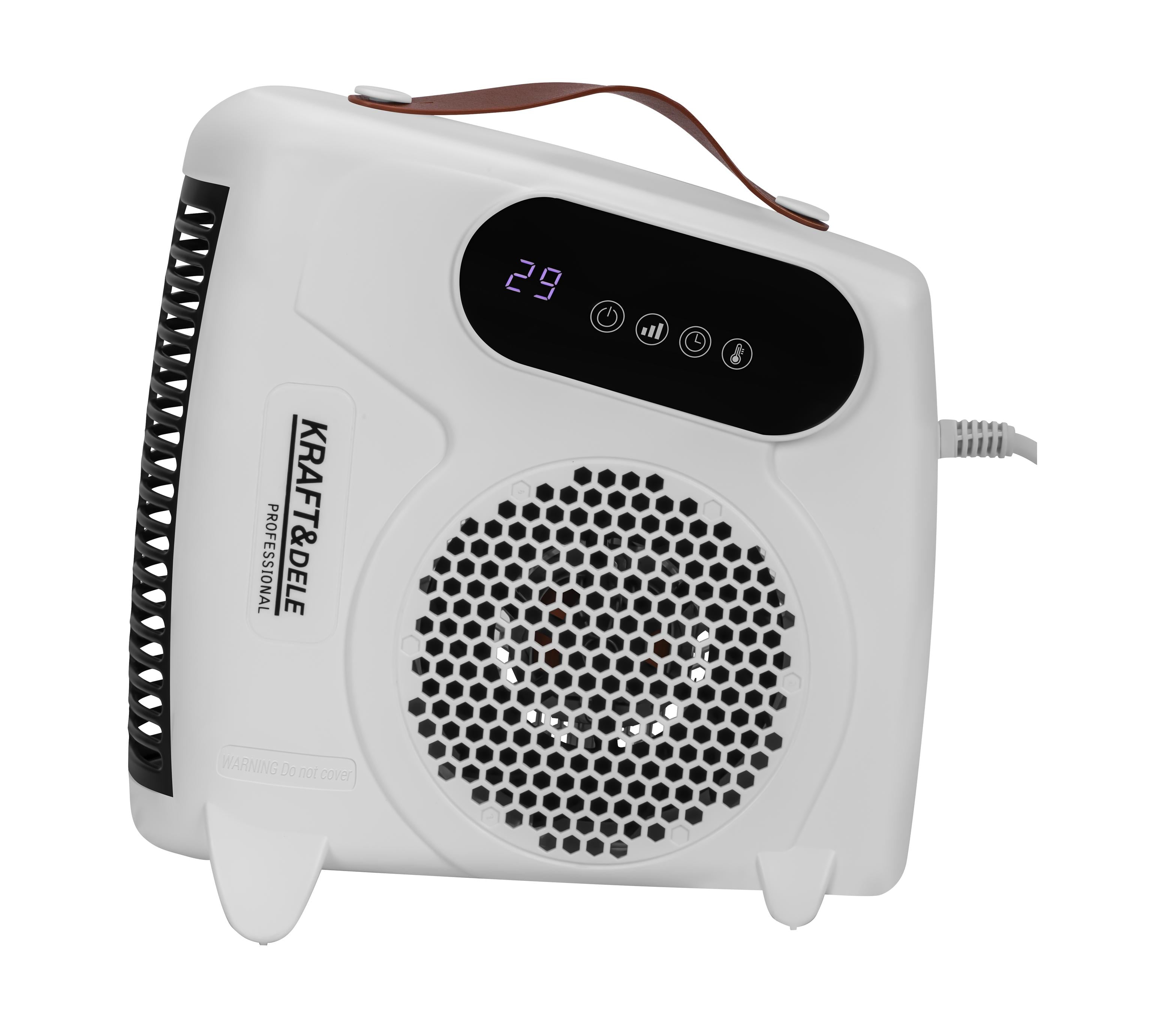 Fan heater, electric heater 2000W + remote control KD6519