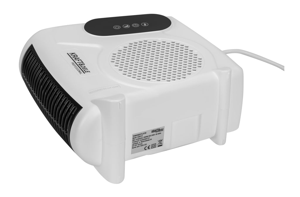 Fan heater, electric heater 2000W + remote control KD6519